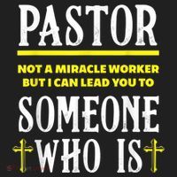 Pastor Not A Miracle Worker Minister Clergy Pastor Hat thumb 2