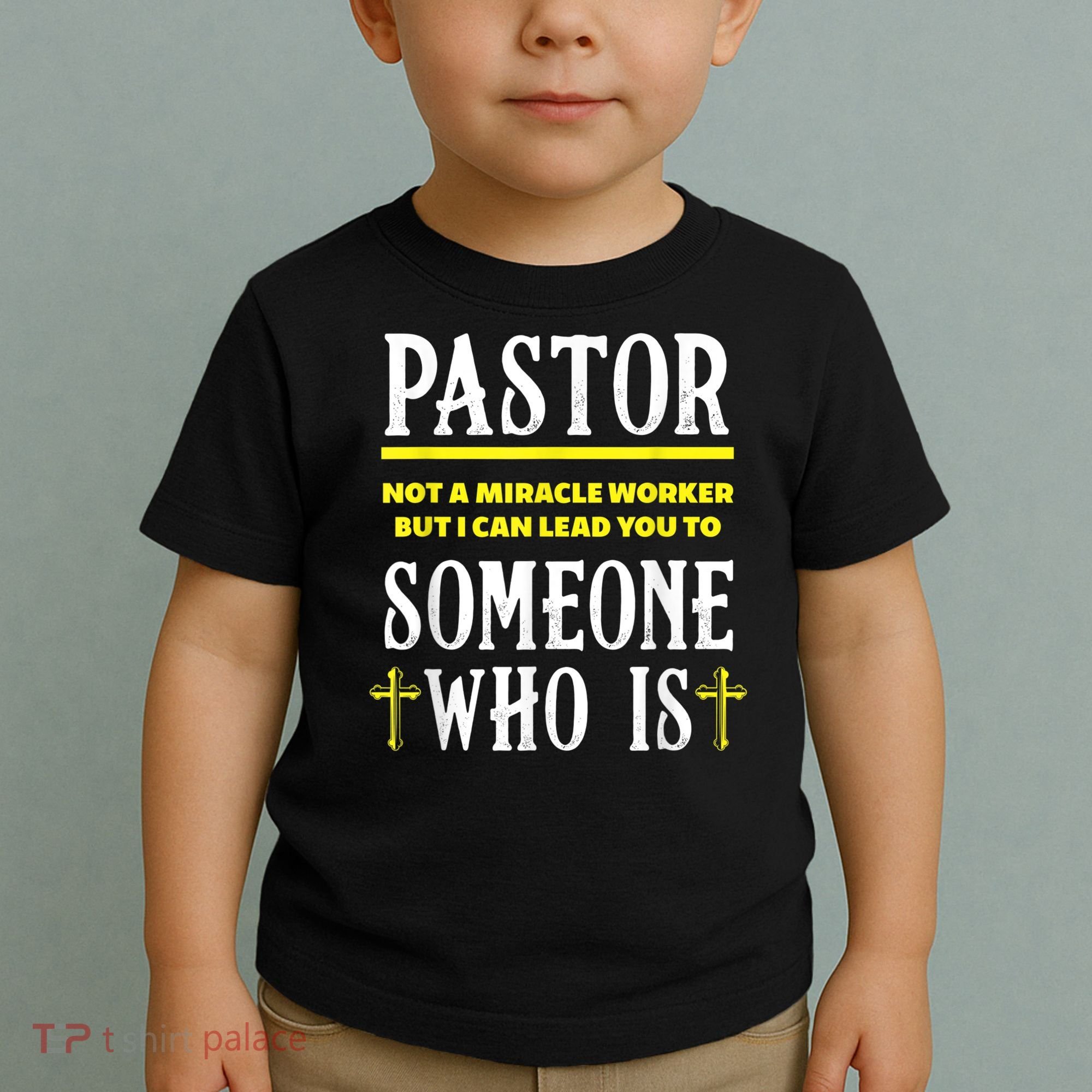 Pastor Not A Miracle Worker Minister Clergy Pastor Toddler T-Shirt
