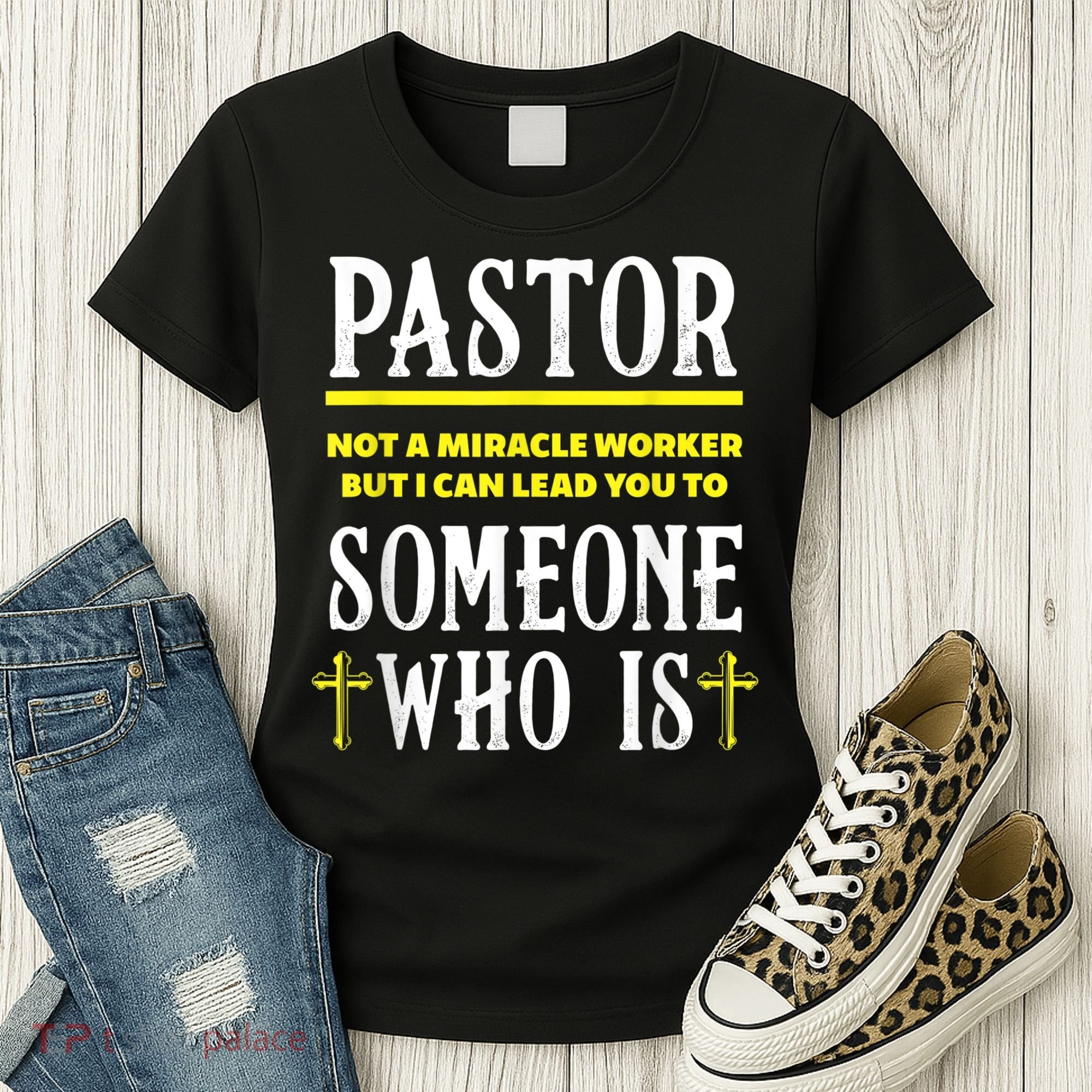 Pastor Not A Miracle Worker Minister Clergy Pastor Women's T-Shirt
