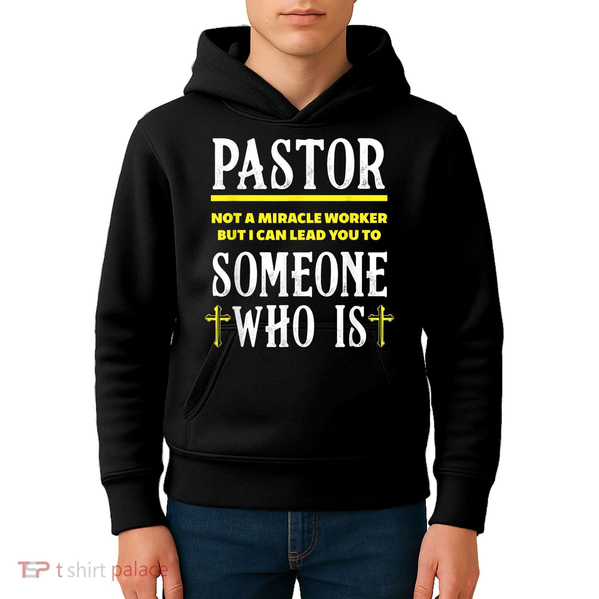 Pastor Not A Miracle Worker Minister Clergy Pastor Kids Hoodie