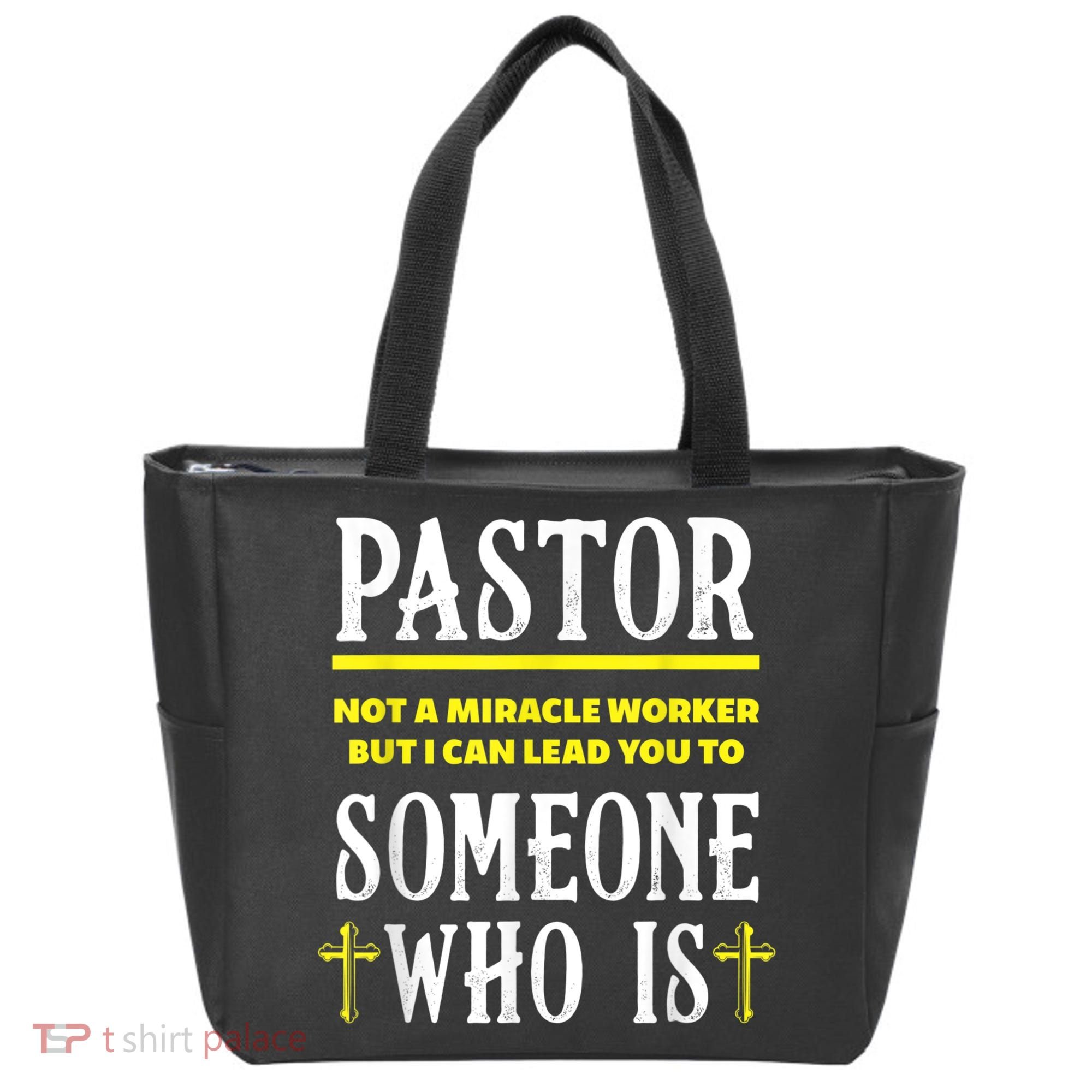Pastor Not A Miracle Worker Minister Clergy Pastor Tote Bag