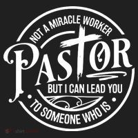 Pastor Not A Miracle Worker I Can Lead You To Someone Who Is Golf Towel thumb 3