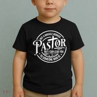 Pastor Not A Miracle Worker I Can Lead You To Someone Who Is Toddler T-Shirt thumb 2