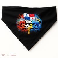 PANAMA North America Soccer Tournament 2026 USA-Made Doggie Bandana thumb 0