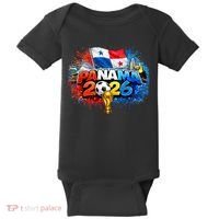 PANAMA North America Soccer Tournament 2026 Baby Bodysuit thumb 0
