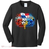 PANAMA North America Soccer Tournament 2026 Kids Long Sleeve Shirt thumb 0