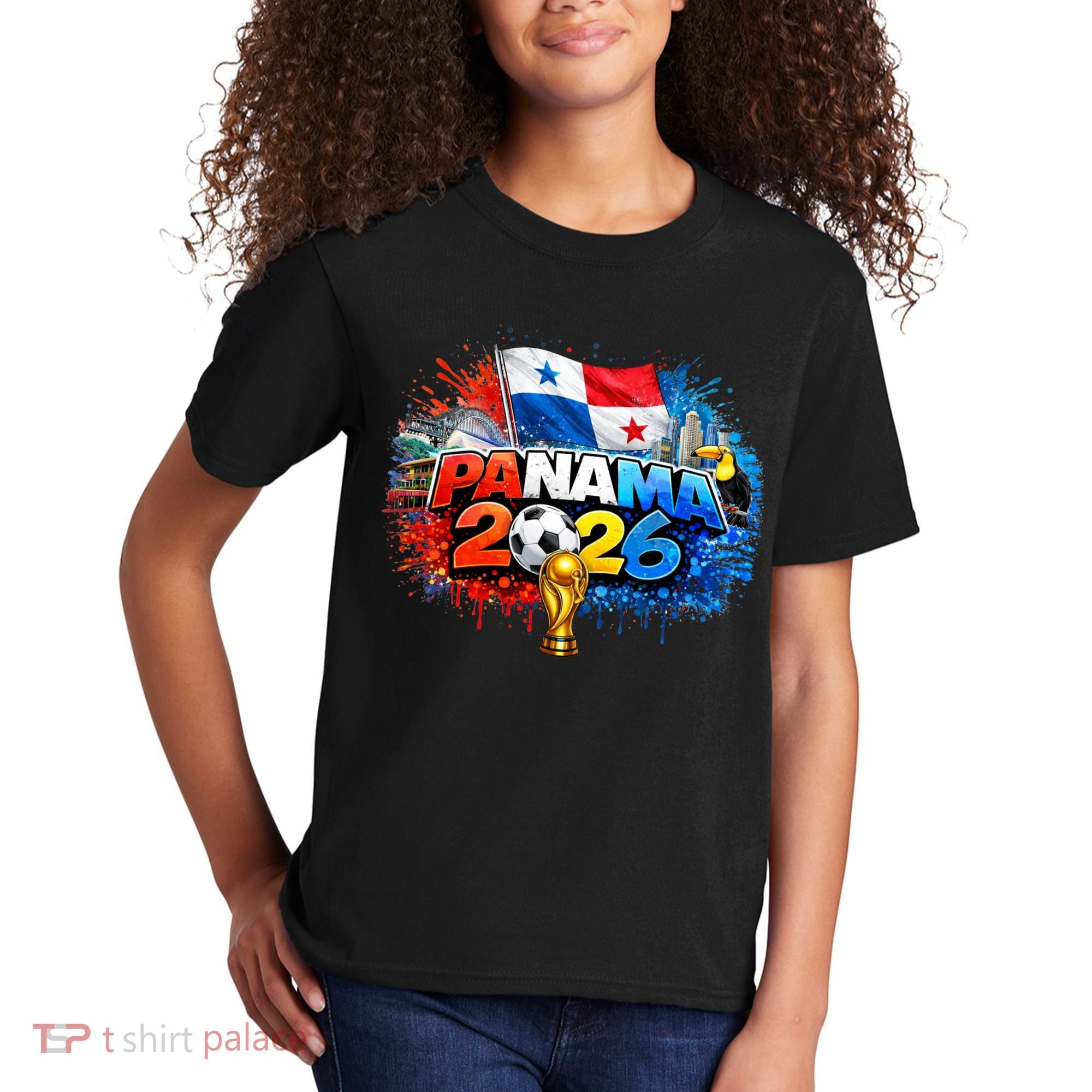 PANAMA North America Soccer Tournament 2026 Kids T-Shirt