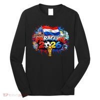 PARAGUAY North America Soccer Tournament 2026 Long Sleeve Shirt thumb 0