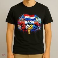PARAGUAY North America Soccer Tournament 2026 T-Shirt thumb 3