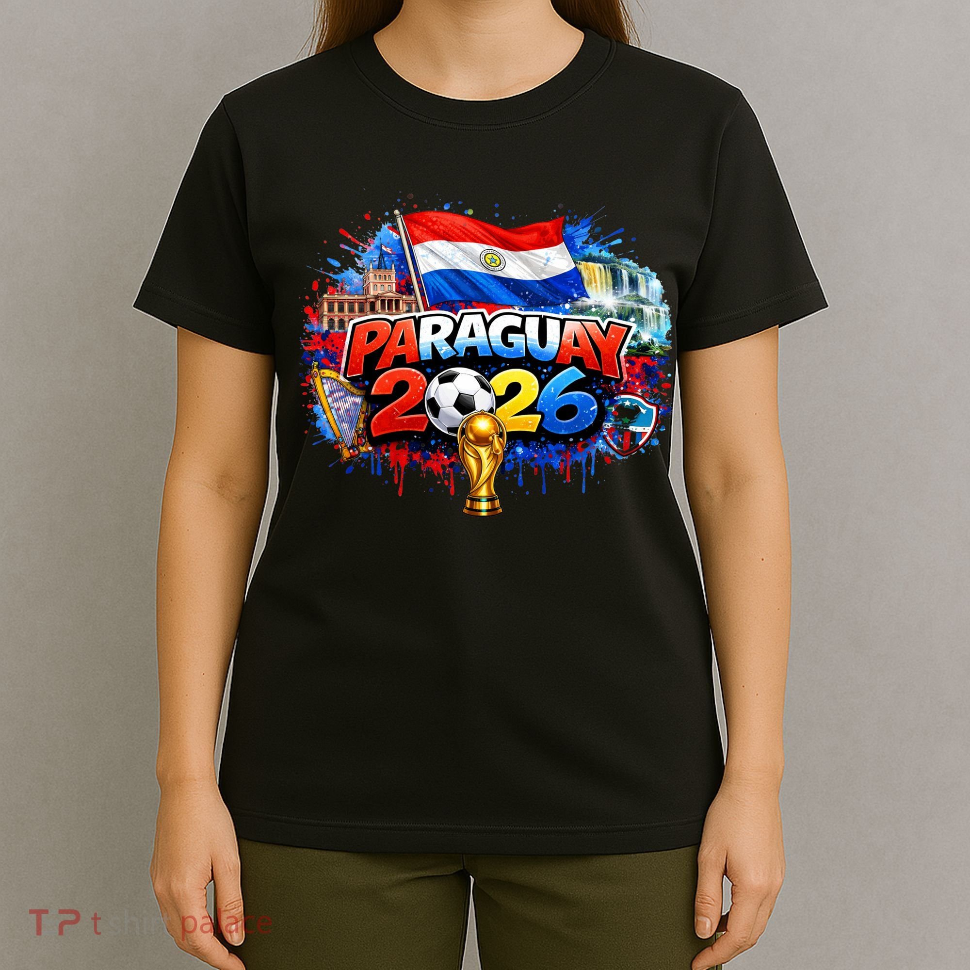 PARAGUAY North America Soccer Tournament 2026 T-Shirt