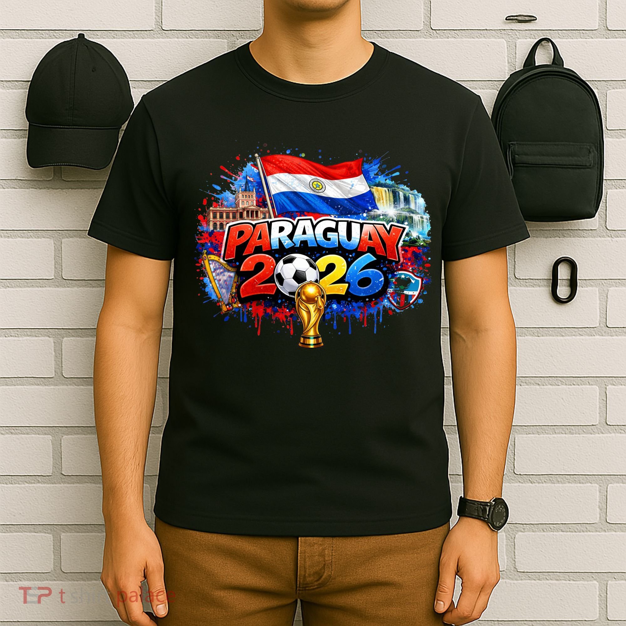 PARAGUAY North America Soccer Tournament 2026 T-Shirt