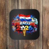 PARAGUAY North America Soccer Tournament 2026 Coaster thumb 0
