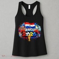 PARAGUAY North America Soccer Tournament 2026 Women's Tank Top thumb 3