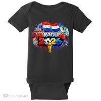 PARAGUAY North America Soccer Tournament 2026 Baby Bodysuit thumb 0