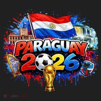 PARAGUAY North America Soccer Tournament 2026 Hat thumb 2