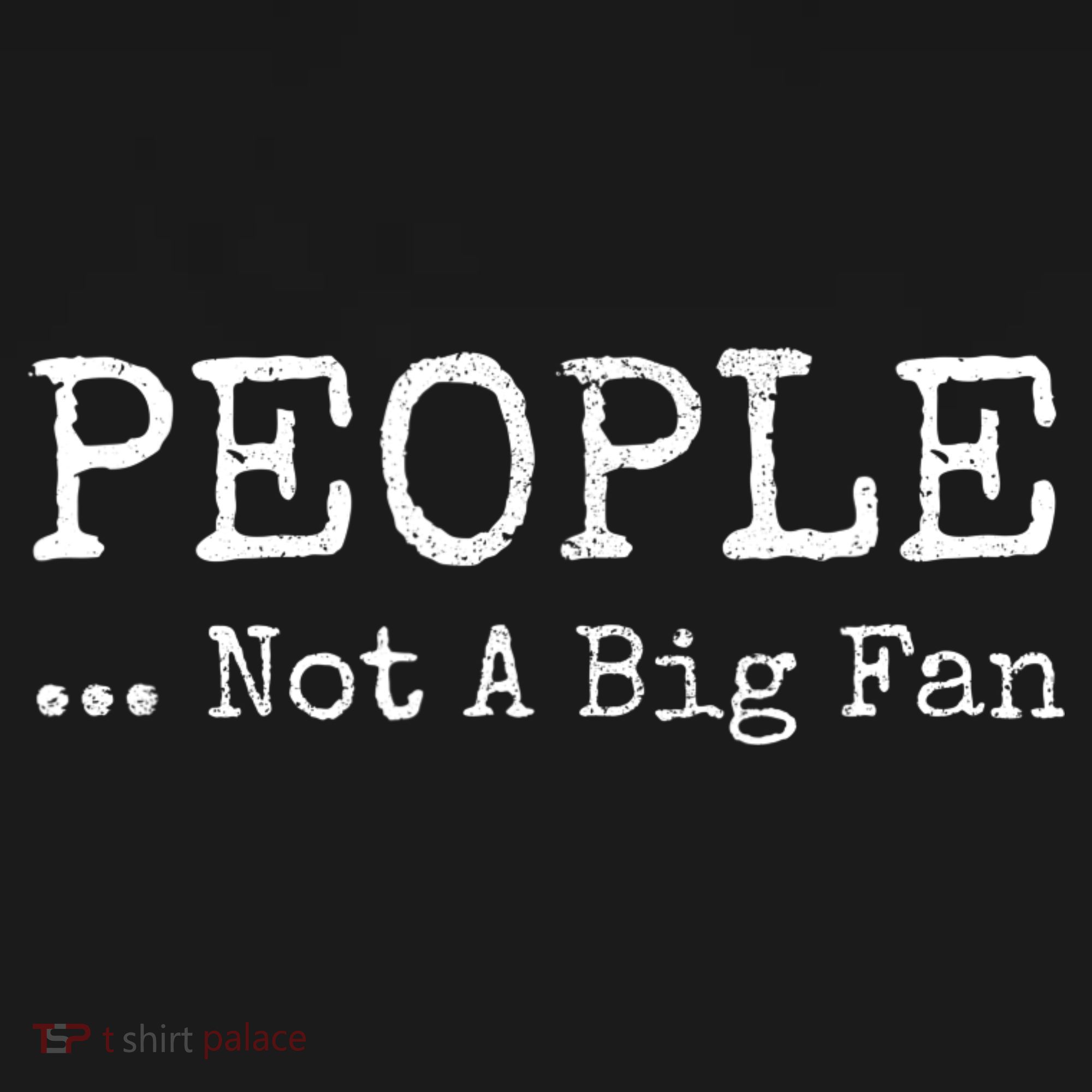 People Not A Big Fan Sarcastic Funny Introvert Ornament