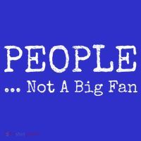 People Not A Big Fan Sarcastic Funny Introvert Mousepad thumb 1
