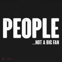 People Not A Big Fan Backpack thumb 2