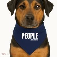 People Not A Big Fan USA-Made Doggie Bandana thumb 1