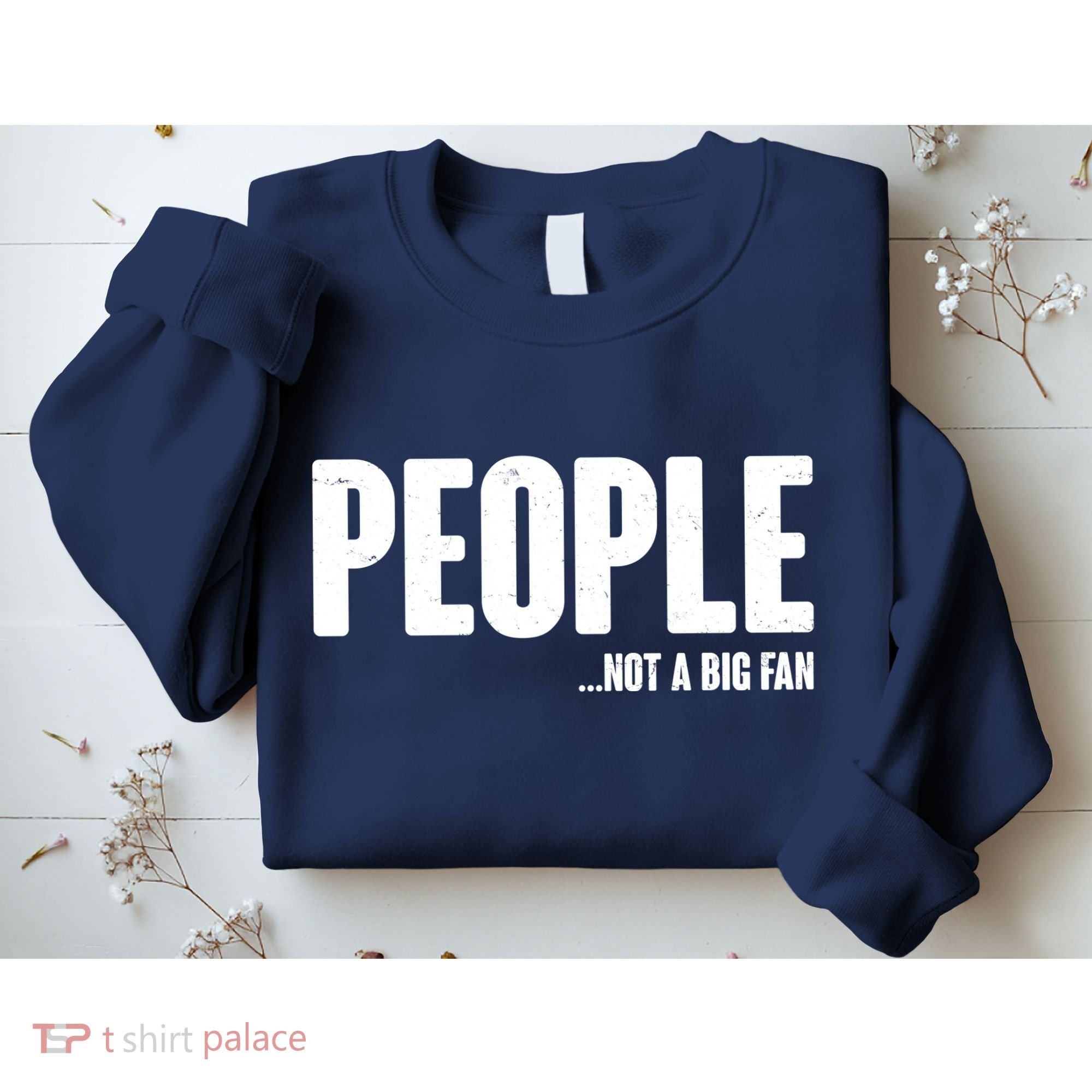 People Not A Big Fan Sweatshirt