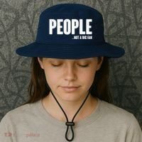 People Not A Big Fan Bucket Hat thumb 3