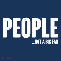 People Not A Big Fan Women's Hoodie thumb 2