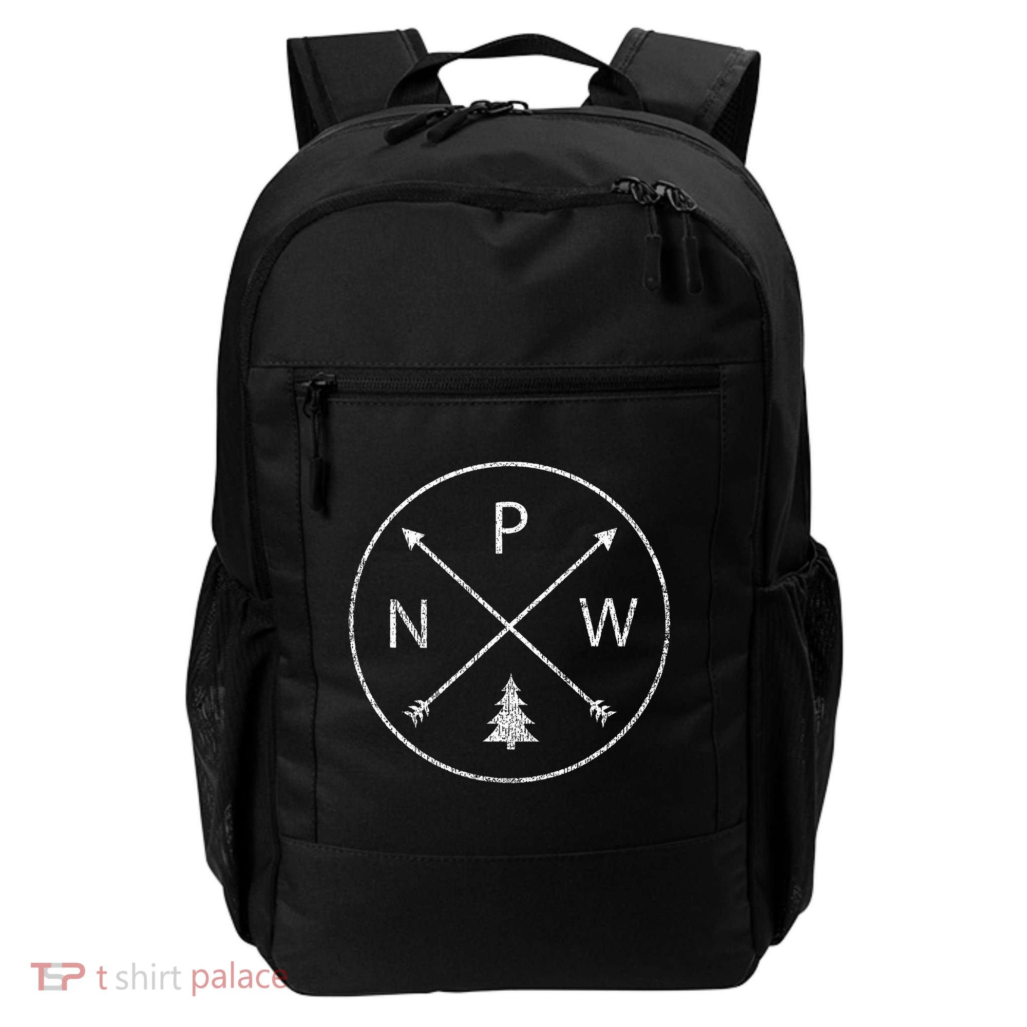 Pacific Northwest Arrows Pine Tree Pnw Backpack
