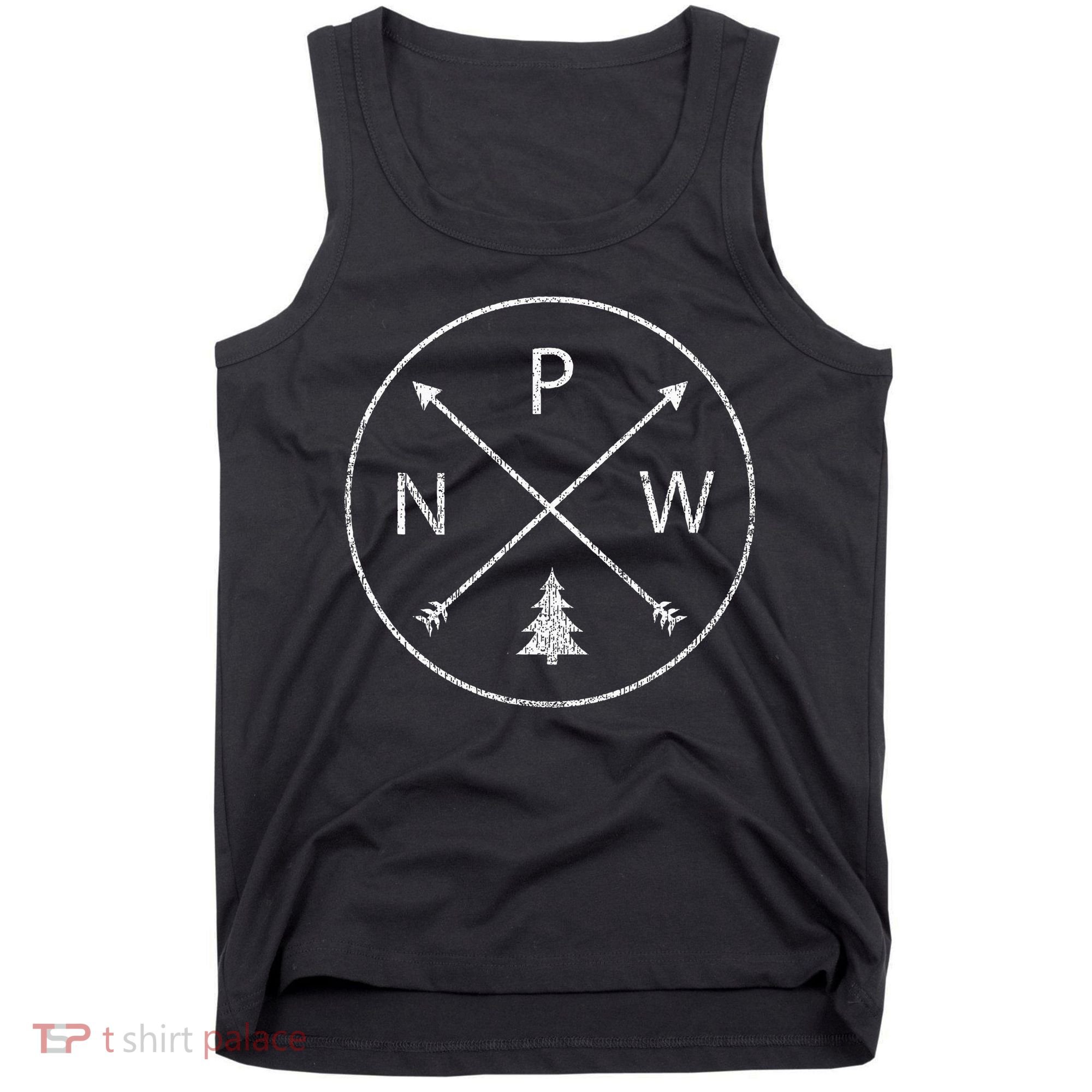 Pacific Northwest Arrows Pine Tree Pnw Tank Top