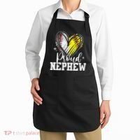 Proud Nephew Baseball Softball Heart Apron thumb 2