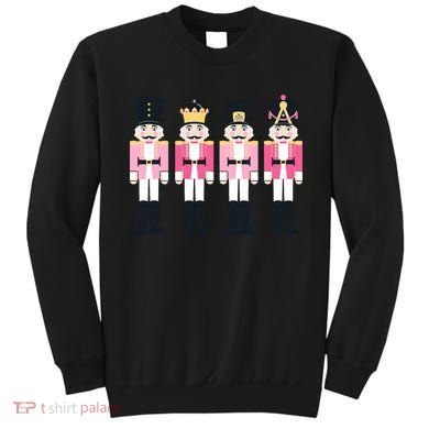 Pink Nutcracker Ballet Vintage Christmas Nutcracker Sweatshirt