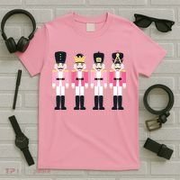 Pink Nutcracker Ballet Vintage Christmas Nutcracker T-Shirt thumb 5