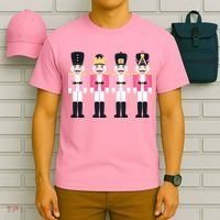 Pink Nutcracker Ballet Vintage Christmas Nutcracker T-Shirt thumb 6