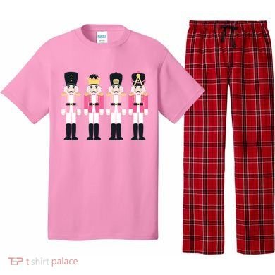 Pink Nutcracker Ballet Vintage Christmas Nutcracker Pajama Set
