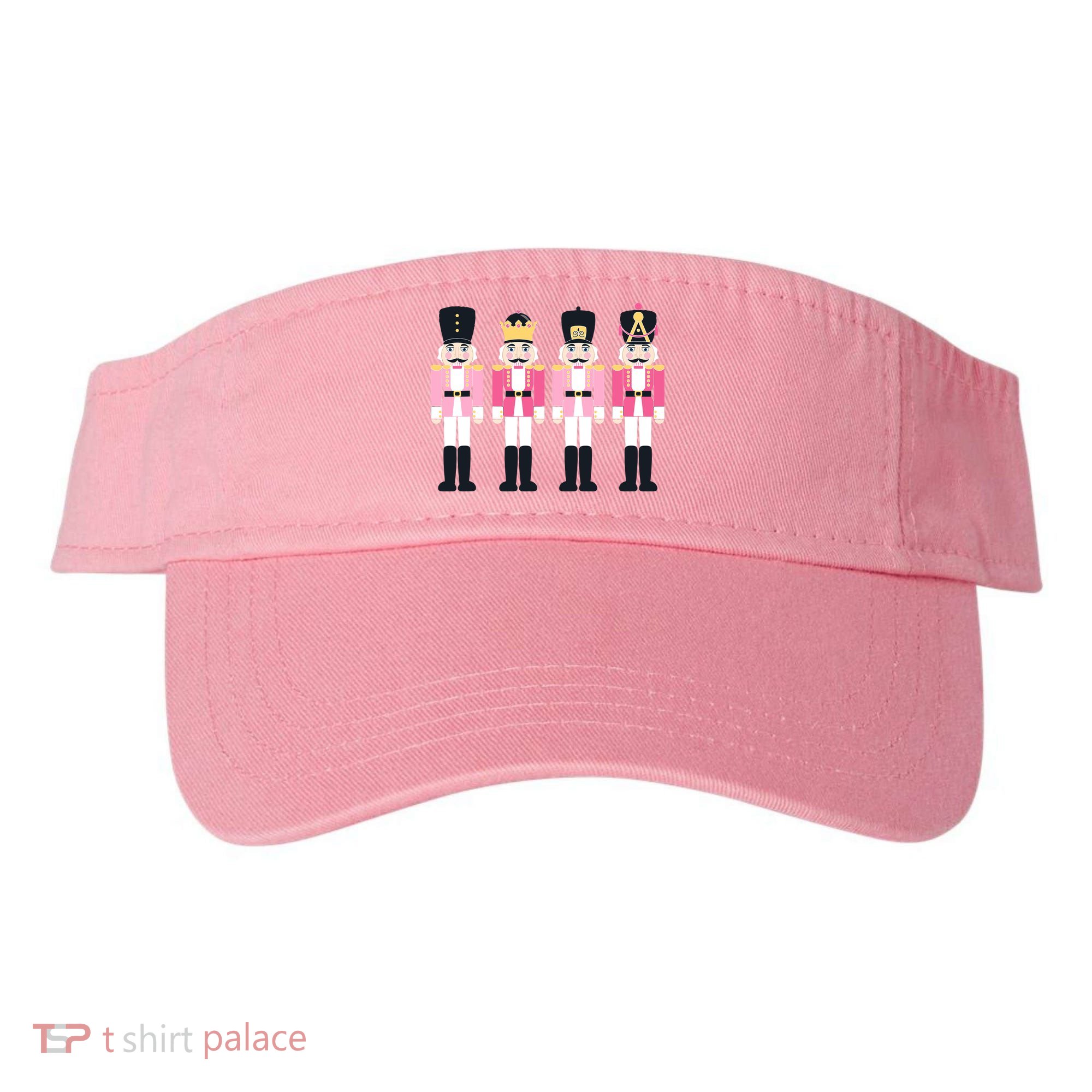 Pink Nutcracker Ballet Vintage Christmas Nutcracker Visor