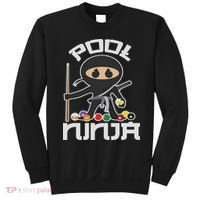 Pool Ninja Cute Pocket Billiards Lover Gift Sweatshirt thumb 0