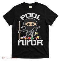 Pool Ninja Cute Pocket Billiards Lover Gift T-Shirt thumb 0