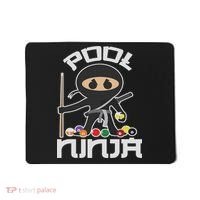 Pool Ninja Cute Pocket Billiards Lover Gift Mousepad thumb 0