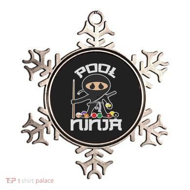 Pool Ninja Cute Pocket Billiards Lover Gift Ornament