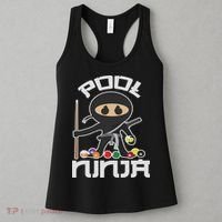 Pool Ninja Cute Pocket Billiards Lover Gift Women's Tank Top thumb 3