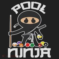 Pool Ninja Cute Pocket Billiards Lover Gift Hat thumb 2