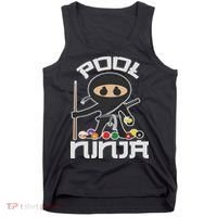 Pool Ninja Cute Pocket Billiards Lover Gift Tank Top thumb 0