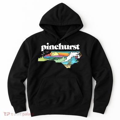 Pinehurst North Carolina Outdoors Retro Nature Hoodie