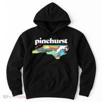 Pinehurst North Carolina Outdoors Retro Nature Hoodie thumb 0