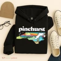 Pinehurst North Carolina Outdoors Retro Nature Hoodie thumb 4