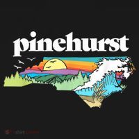 Pinehurst North Carolina Outdoors Retro Nature Hoodie thumb 7