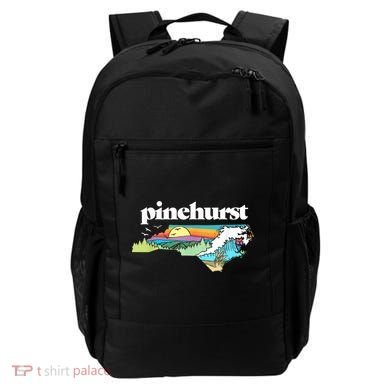 Pinehurst North Carolina Outdoors Retro Nature Backpack