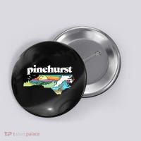Pinehurst North Carolina Outdoors Retro Nature Button thumb 0