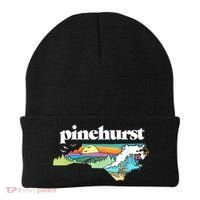 Pinehurst North Carolina Outdoors Retro Nature Beanie thumb 0
