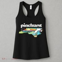 Pinehurst North Carolina Outdoors Retro Nature Women's Tank Top thumb 3