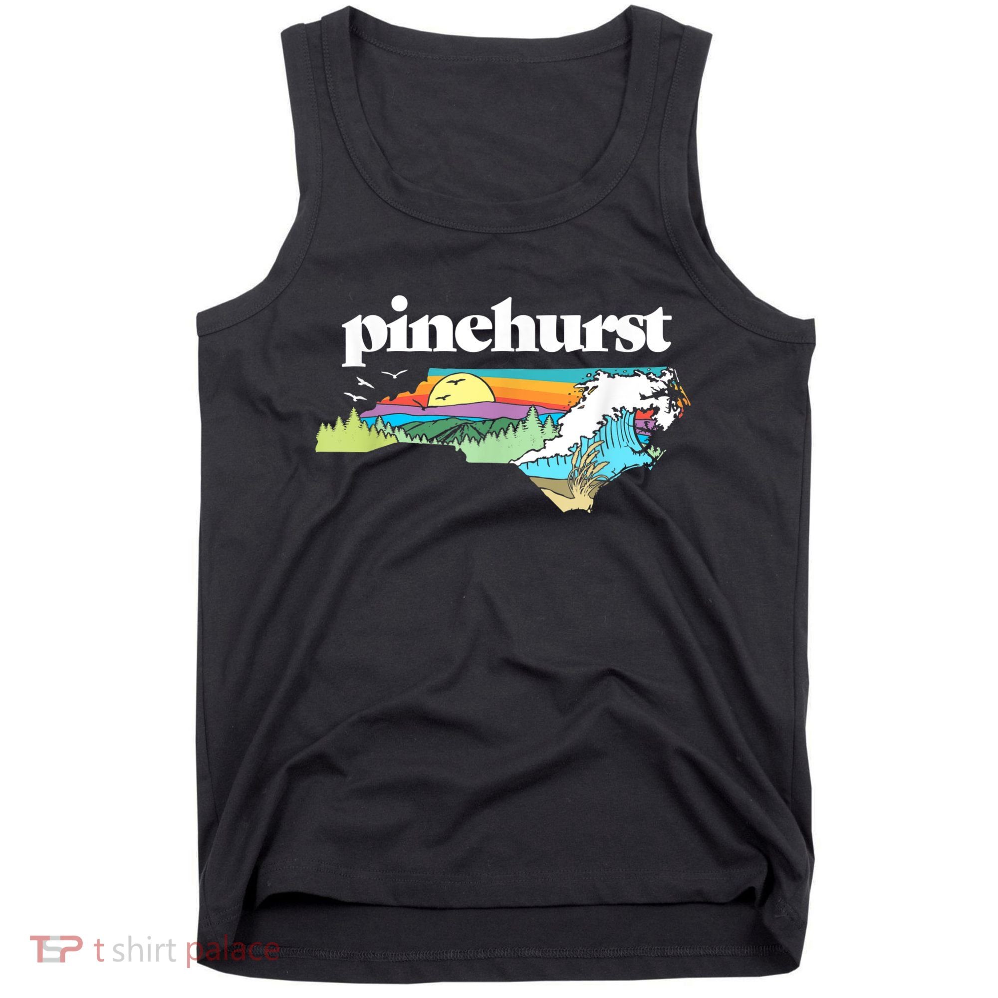Pinehurst North Carolina Outdoors Retro Nature Tank Top
